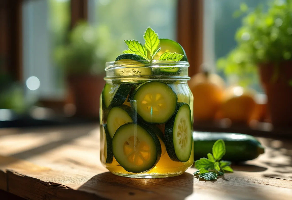 courgettes conservées